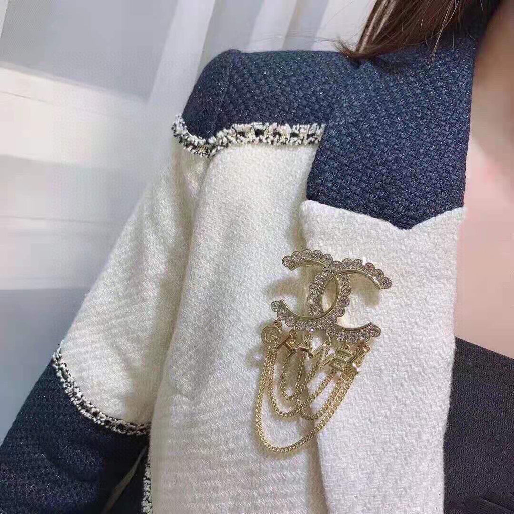 Chanel Letter Tassel Brooch - album image 7