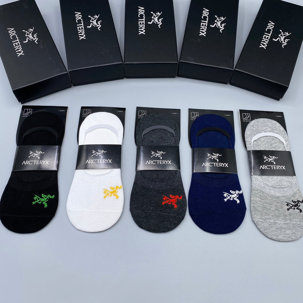 Arcteryx low cut bright bird accent ankle socks - view 4
