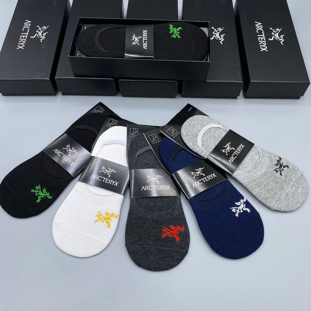 Arcteryx low cut bright bird accent ankle socks - view 8