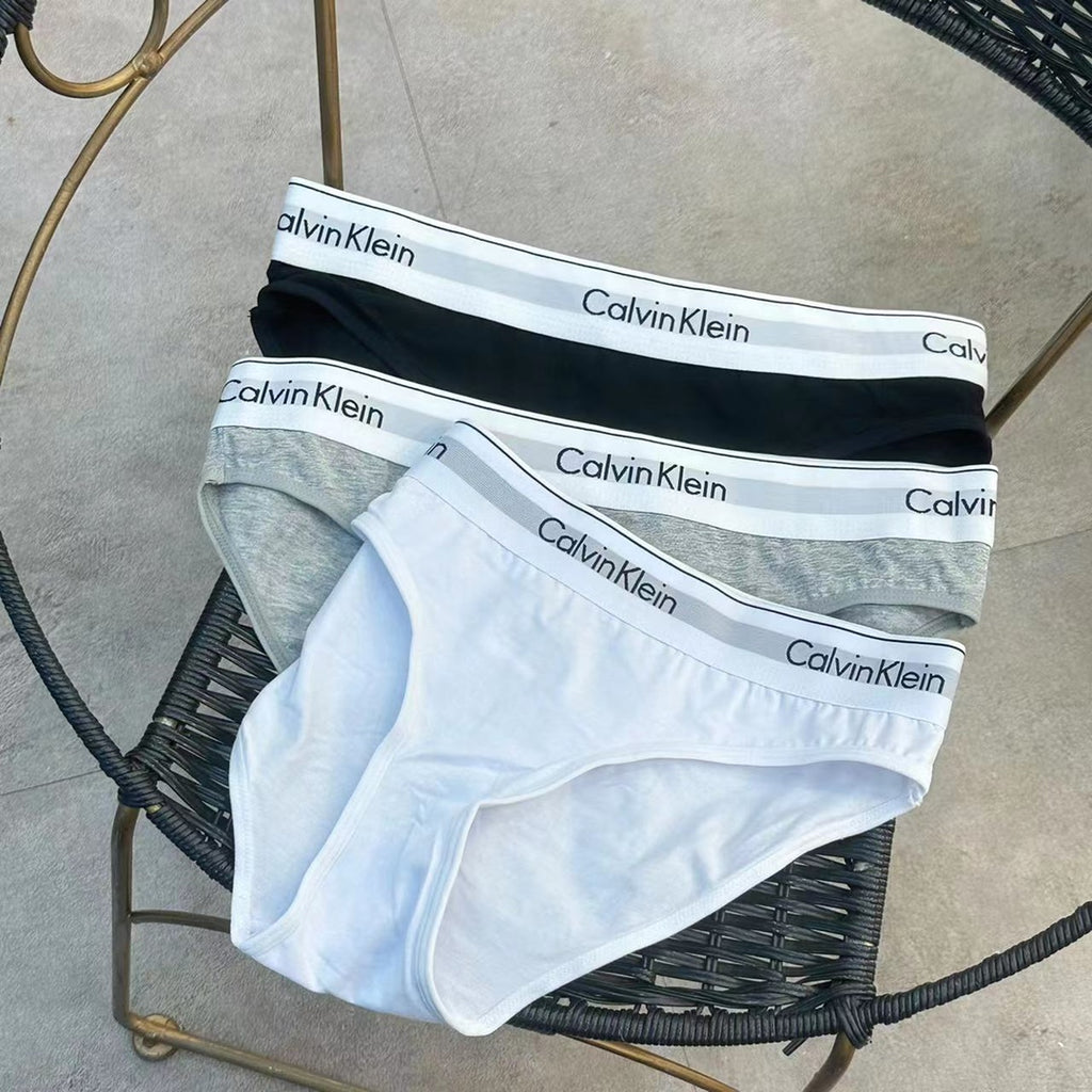 Calvin Klein White Logo Band Women's Briefs - 3-Piece Pack - image 15