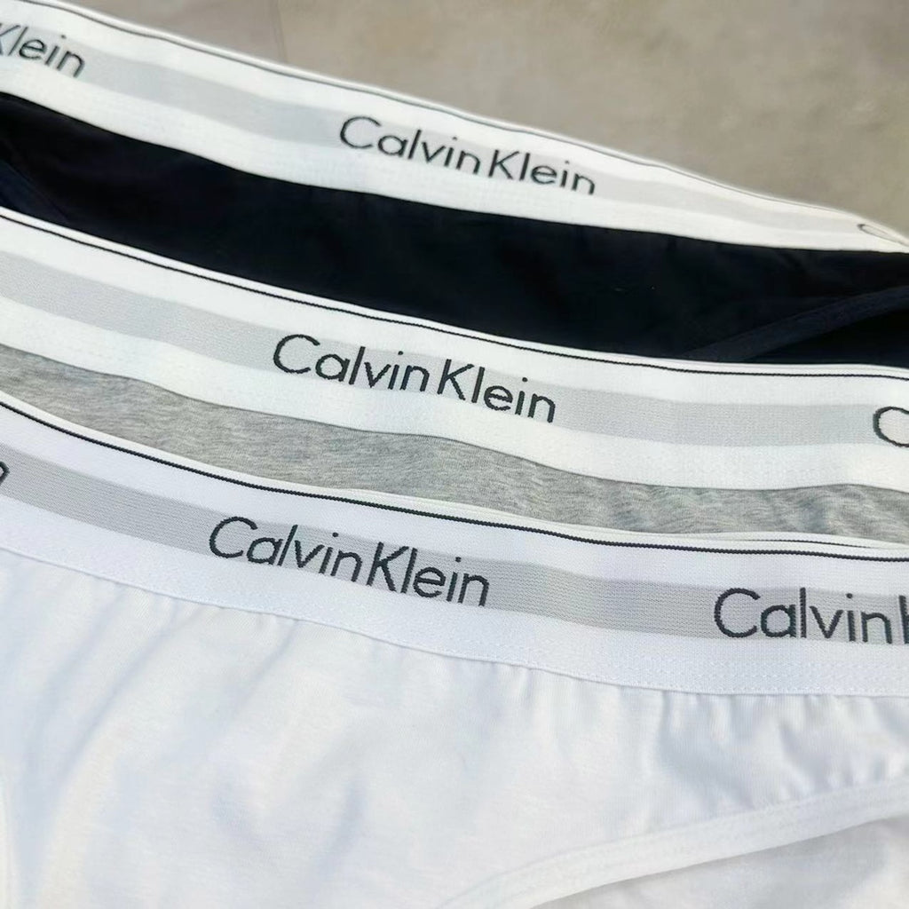 Calvin Klein White Logo Band Women's Briefs - 3-Piece Pack - image 17