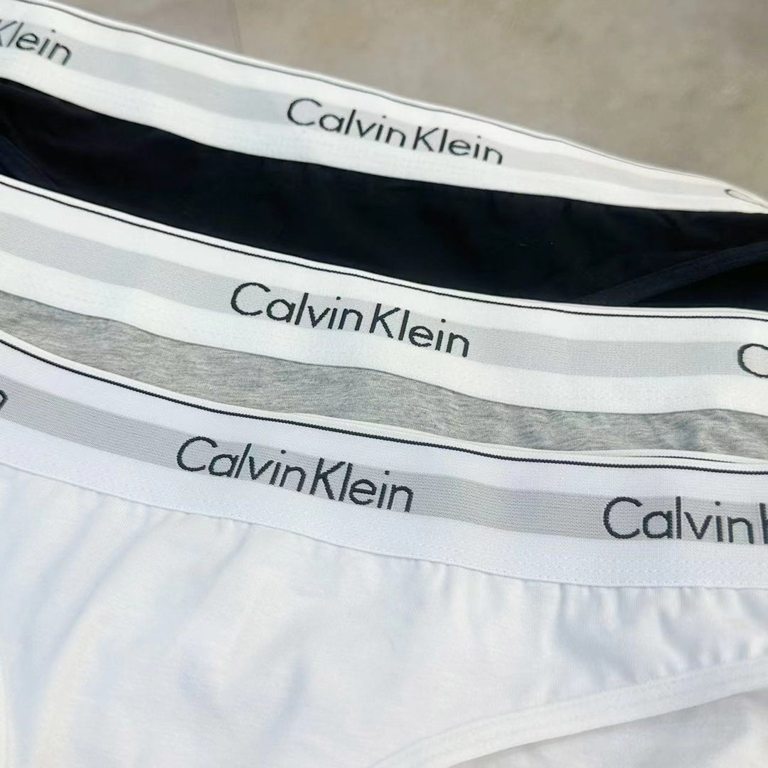 Calvin Klein White Logo Band Women's Briefs - 3-Piece Pack - image 17