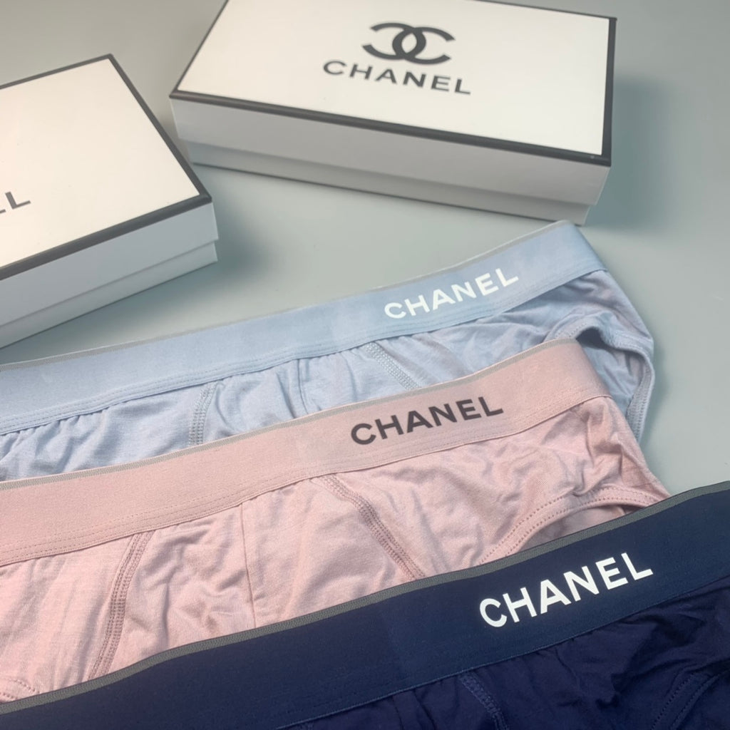 Chanel neutral lettered waist briefs - view 4