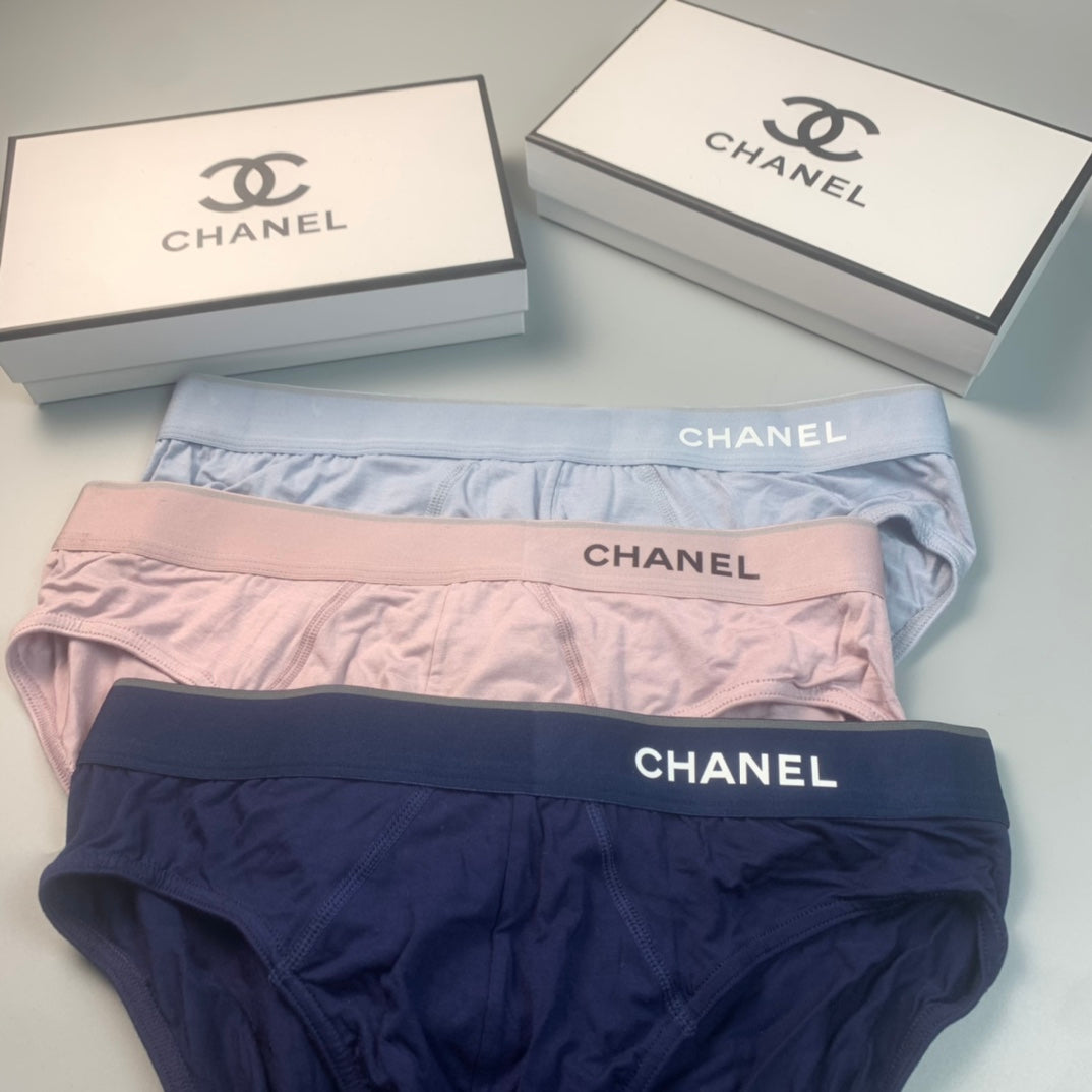 Chanel neutral lettered waist briefs - view 3