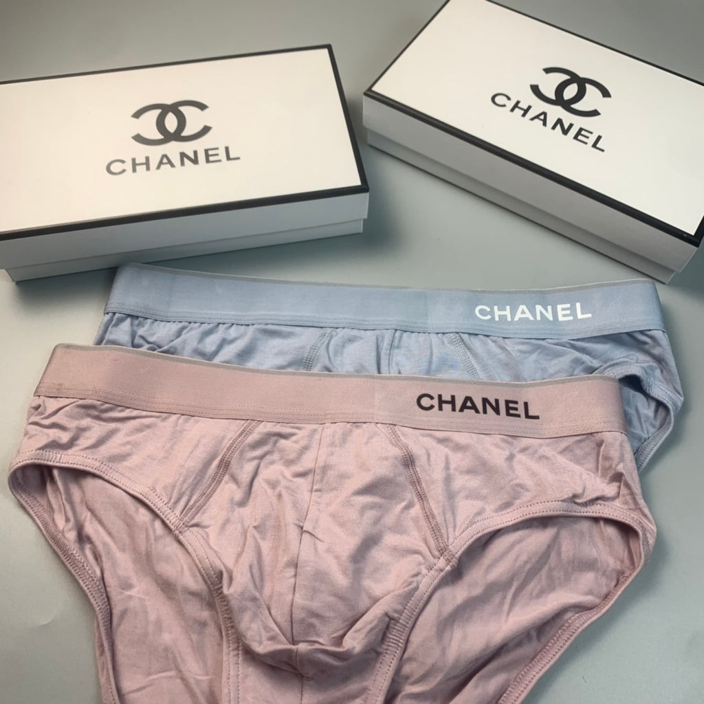 Chanel neutral lettered waist briefs - view 2
