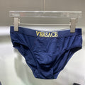 Versace navy lettered waist briefs - view 1