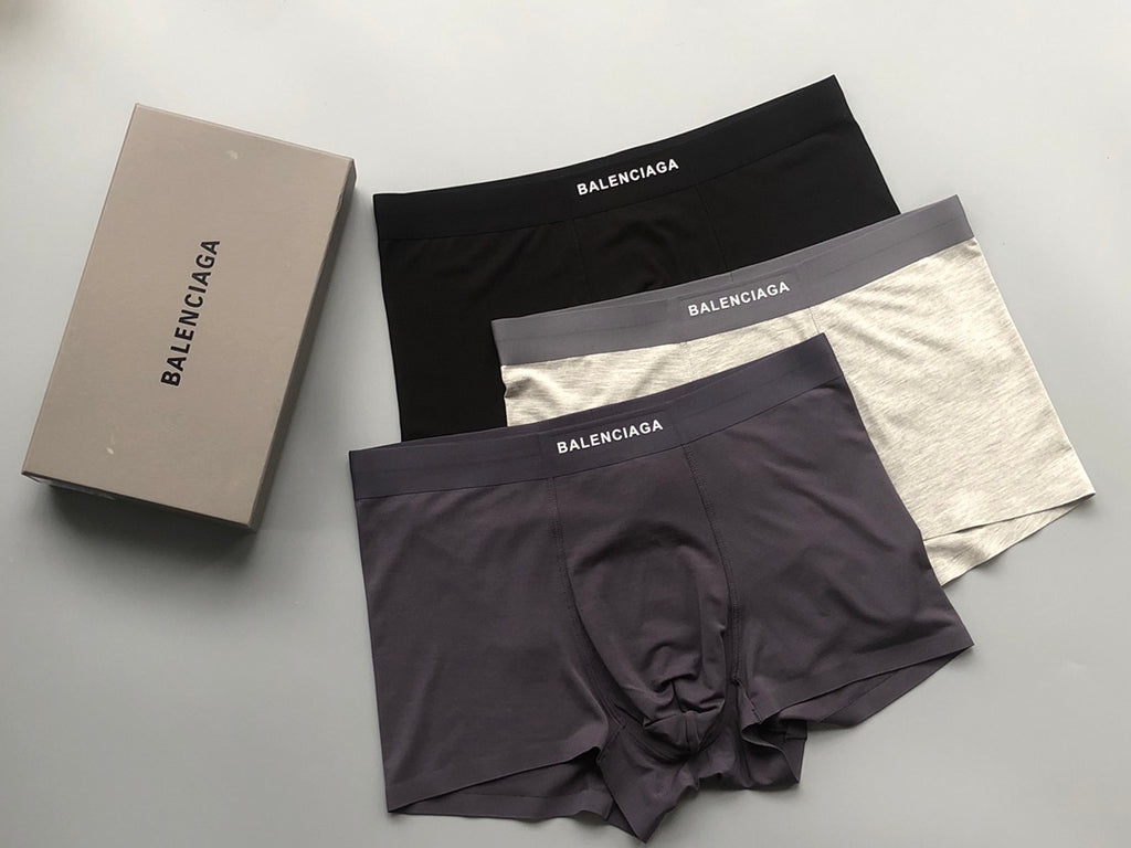 Balenciaga minimal lettered waist boxer briefs - view 6