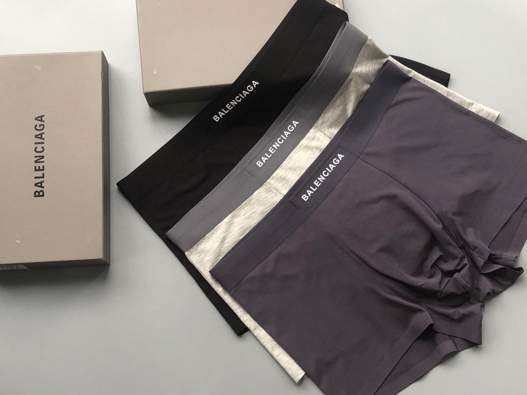 Balenciaga minimal lettered waist boxer briefs - view 5