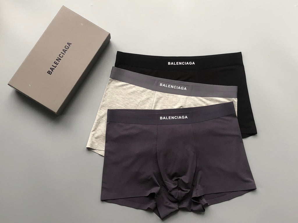 Balenciaga minimal lettered waist boxer briefs - view 3