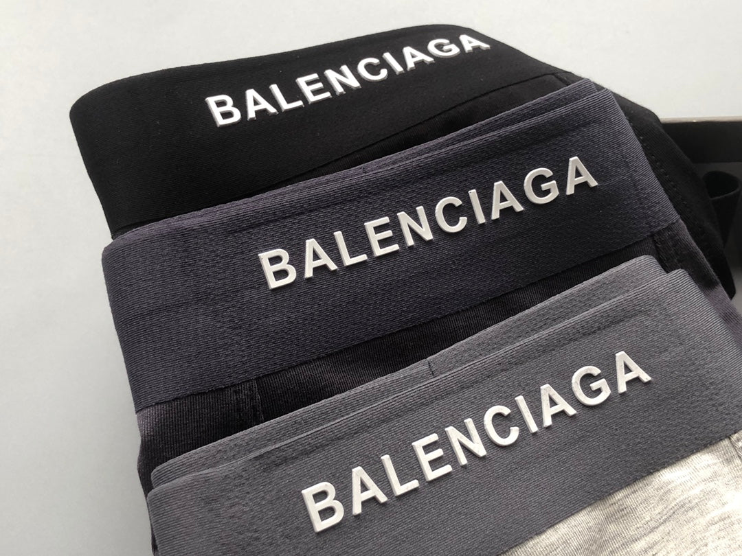 Balenciaga minimal lettered waist boxer briefs - view 9