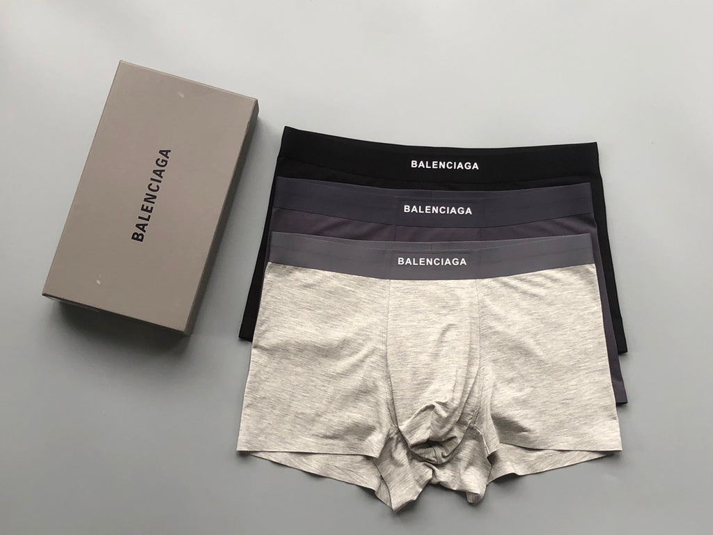 Balenciaga minimal lettered waist boxer briefs - view 2