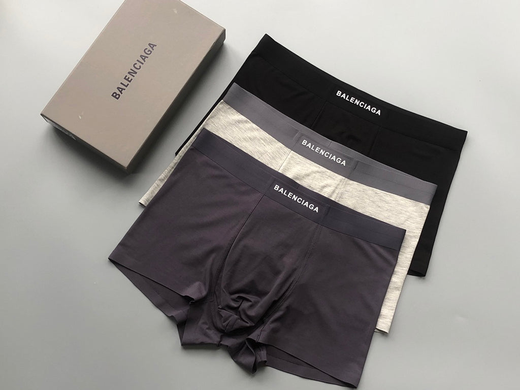 Balenciaga minimal lettered waist boxer briefs - view 4