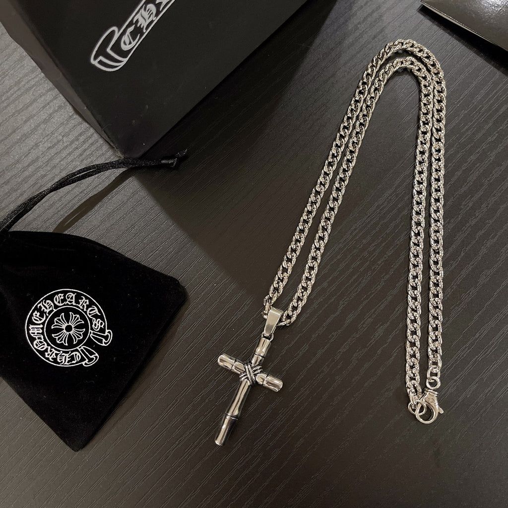 Chrome Hearts Long Straight Cross Necklace - album image 5