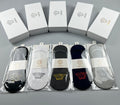Versace small medusa front ankle socks - view 1