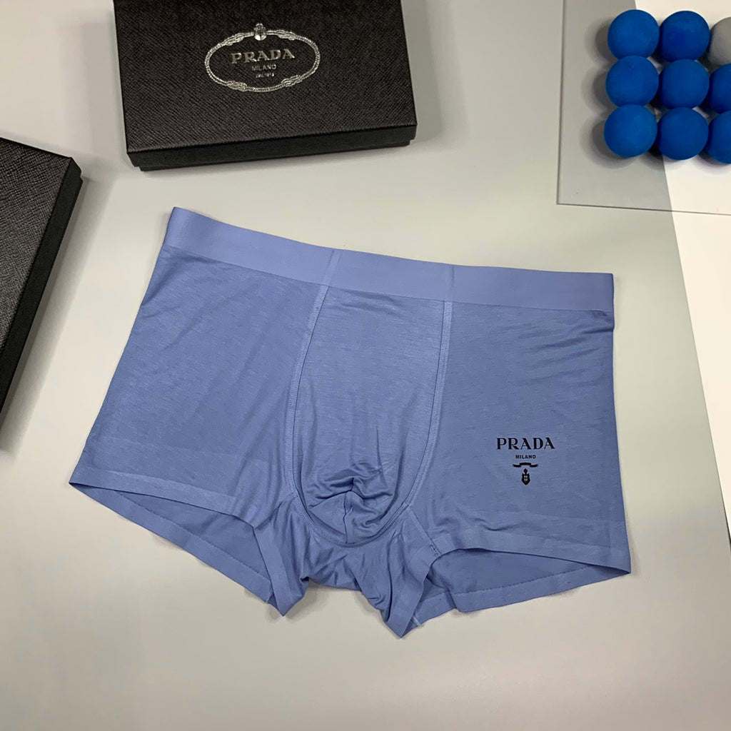 Prada small side lettering boxer briefs - view 4