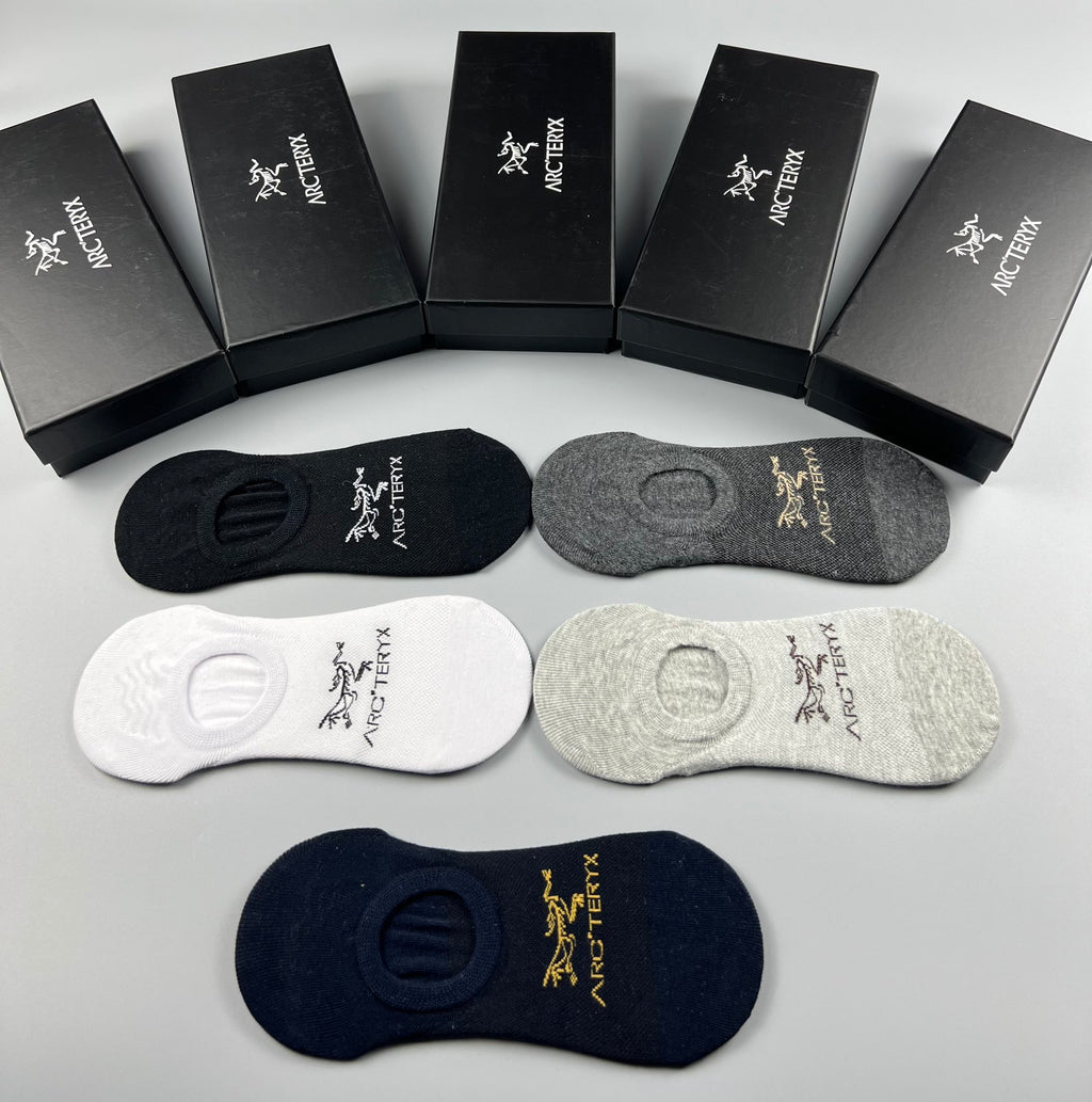 Arcteryx low cut neutral bird emblem ankle socks - view 6