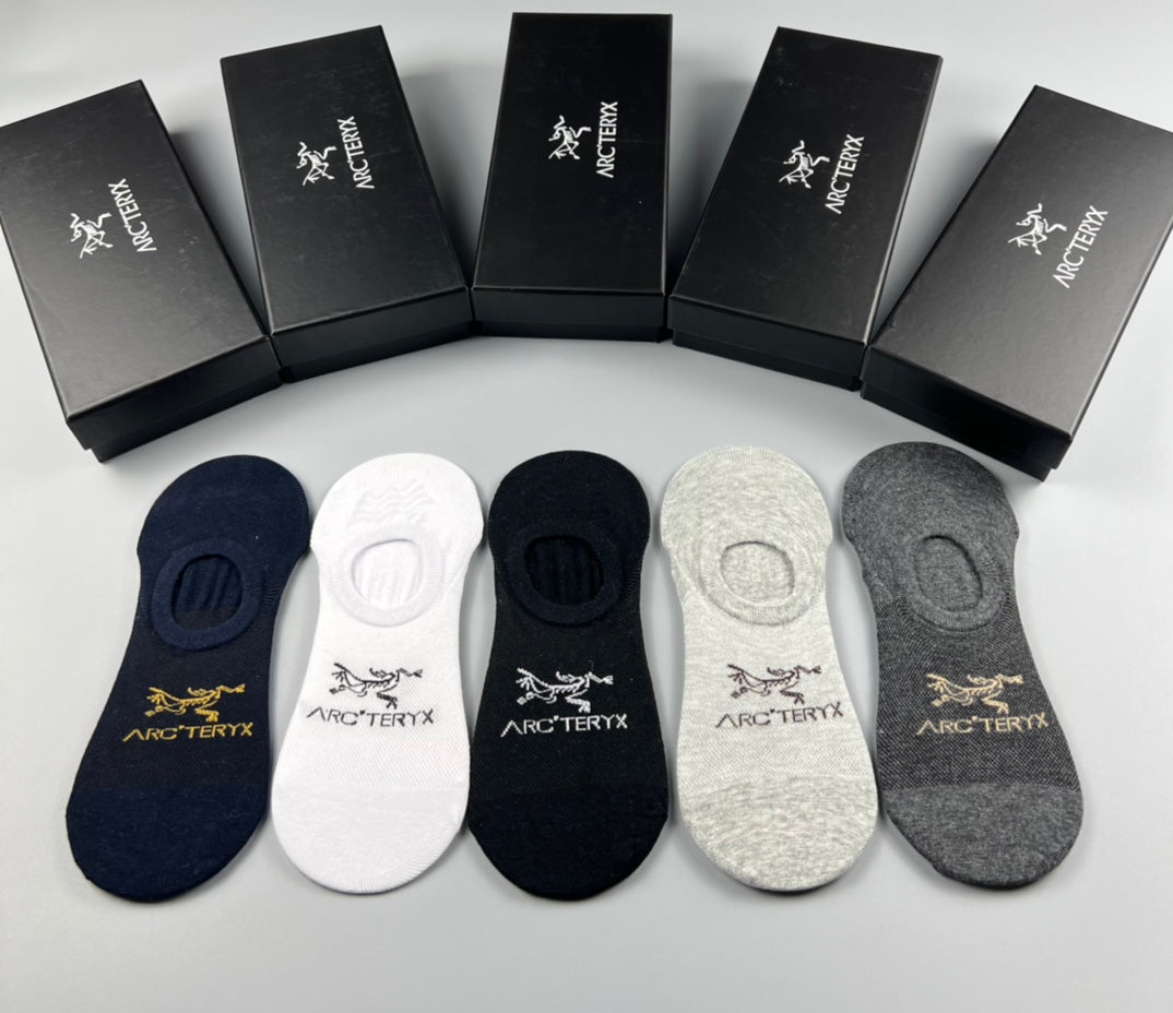 Arcteryx low cut neutral bird emblem ankle socks - view 4