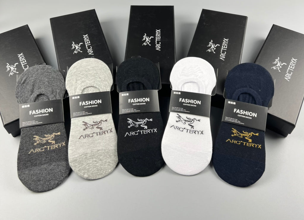 Arcteryx low cut neutral bird emblem ankle socks - view 3