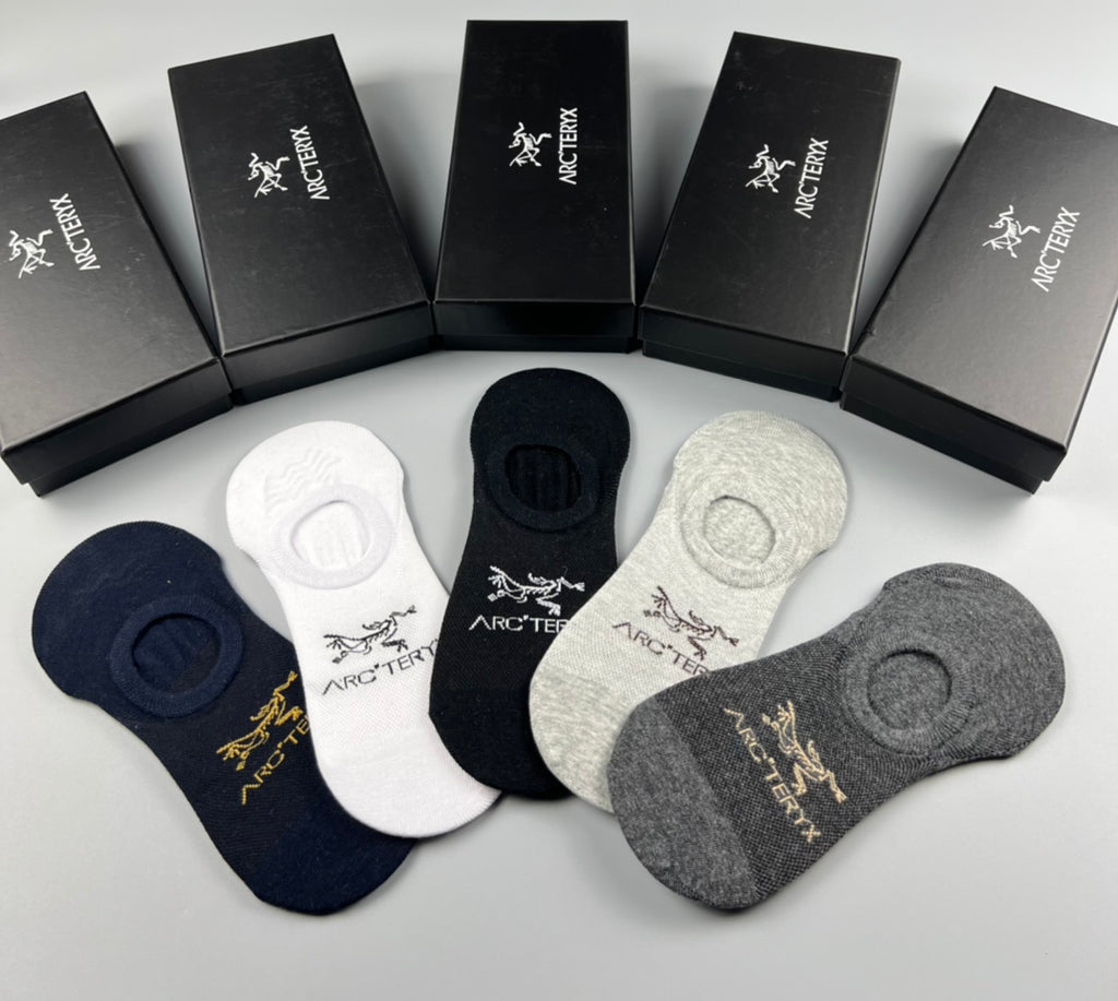 Arcteryx low cut neutral bird emblem ankle socks - view 7