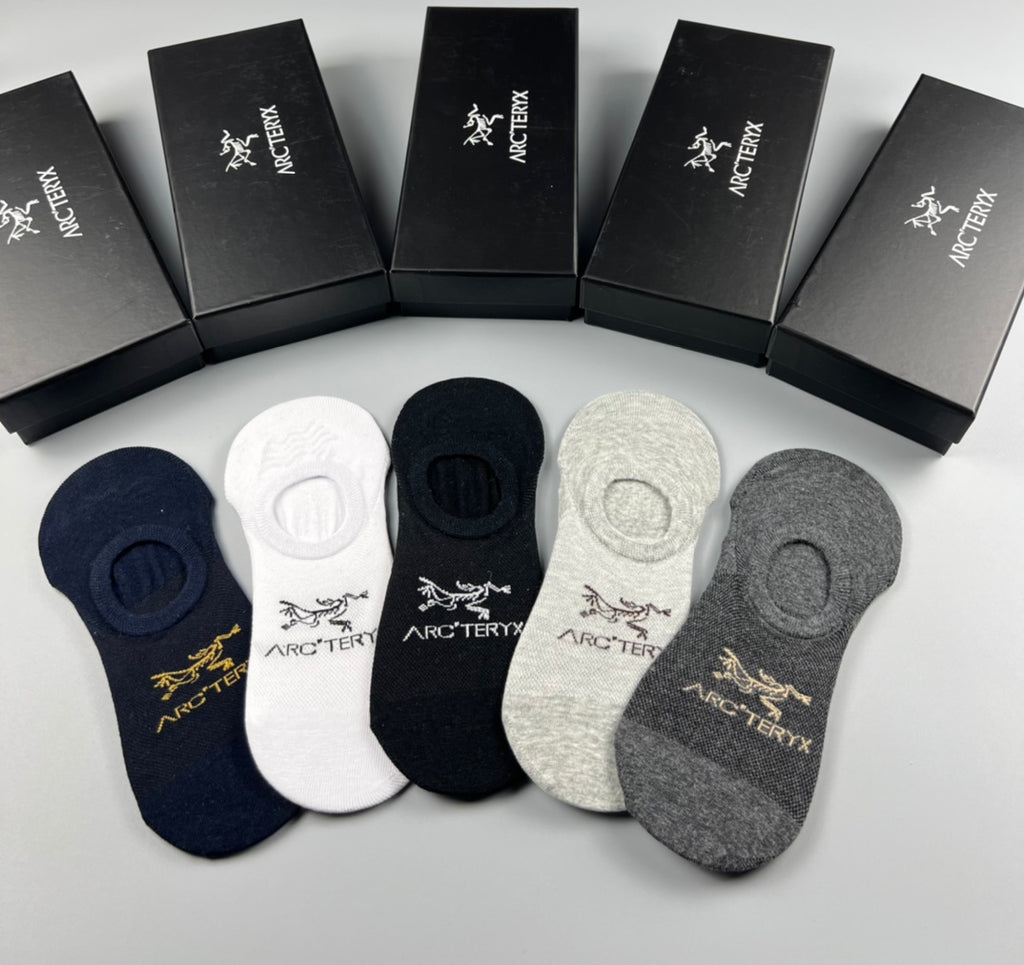 Arcteryx low cut neutral bird emblem ankle socks - view 5