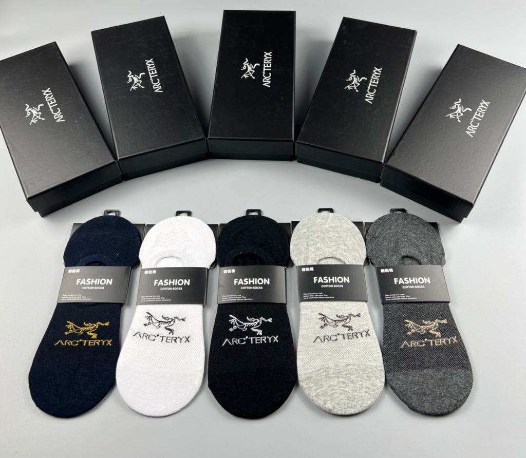 Arcteryx low cut neutral bird emblem ankle socks - view 1