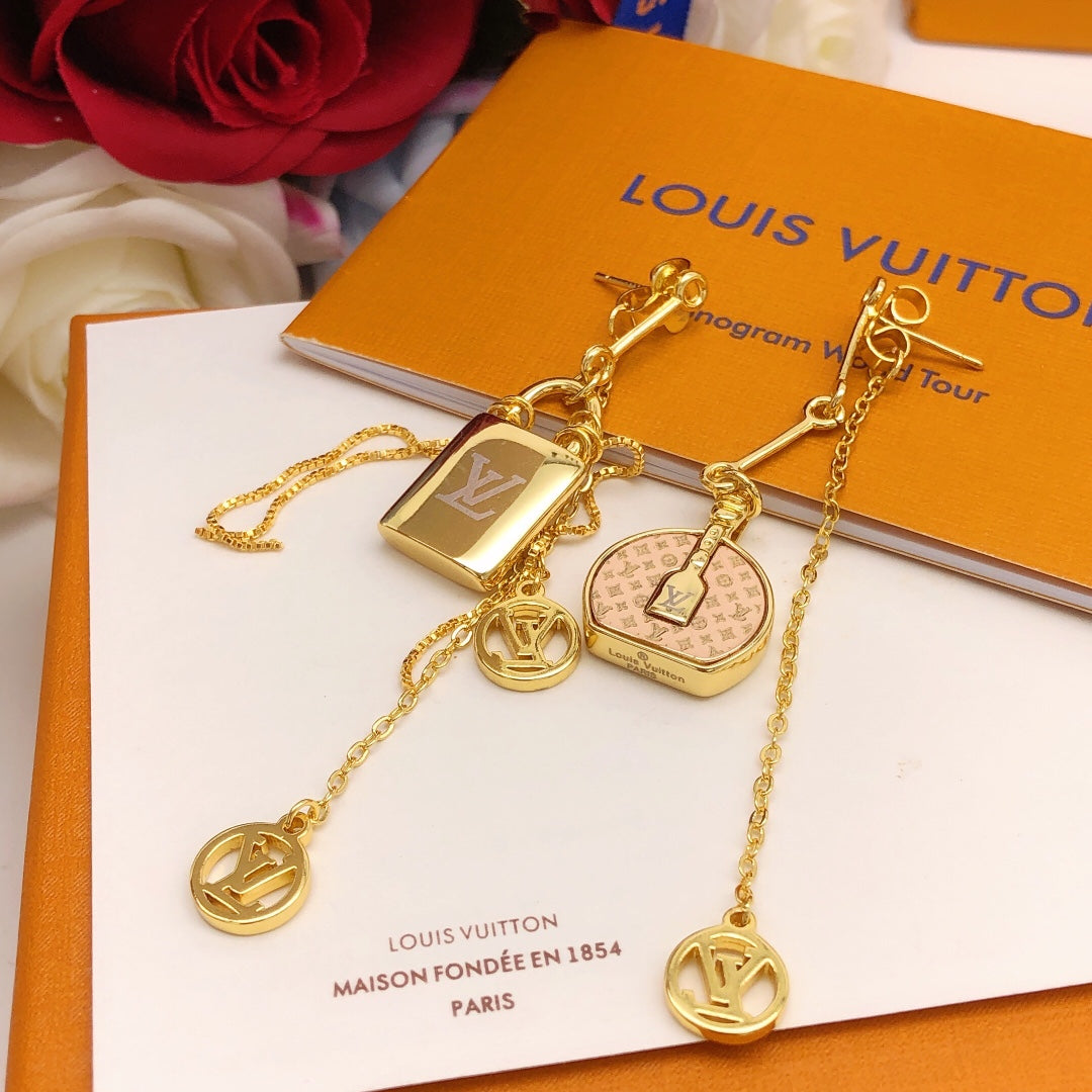 Louis Vuitton Lock Tassel Earrings - album image 4