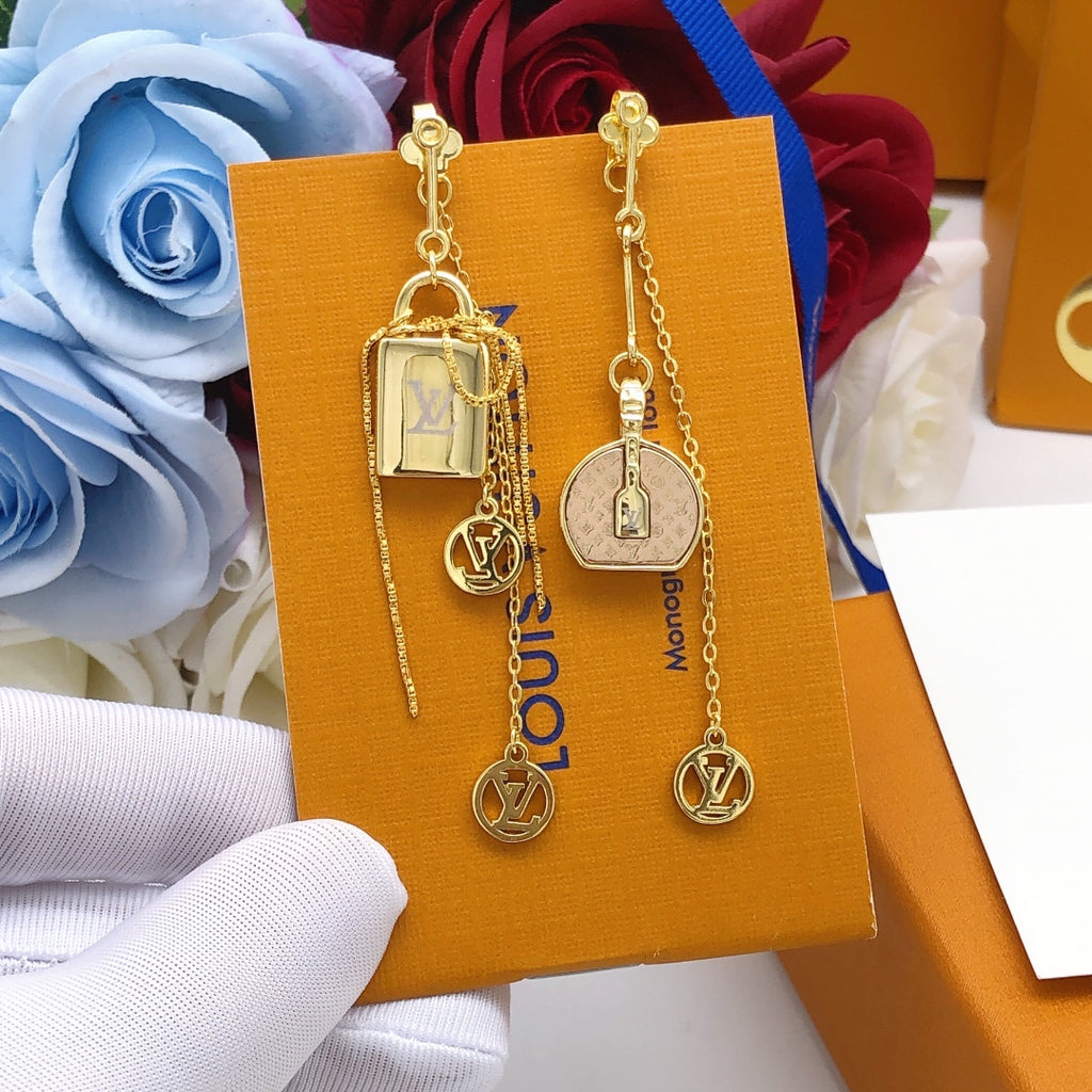 Louis Vuitton Lock Tassel Earrings - album image 7