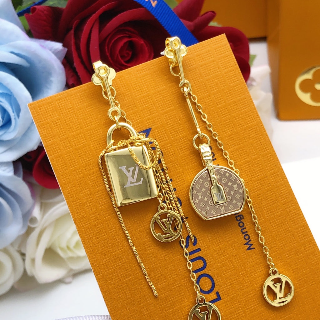 Louis Vuitton Lock Tassel Earrings - album image 8