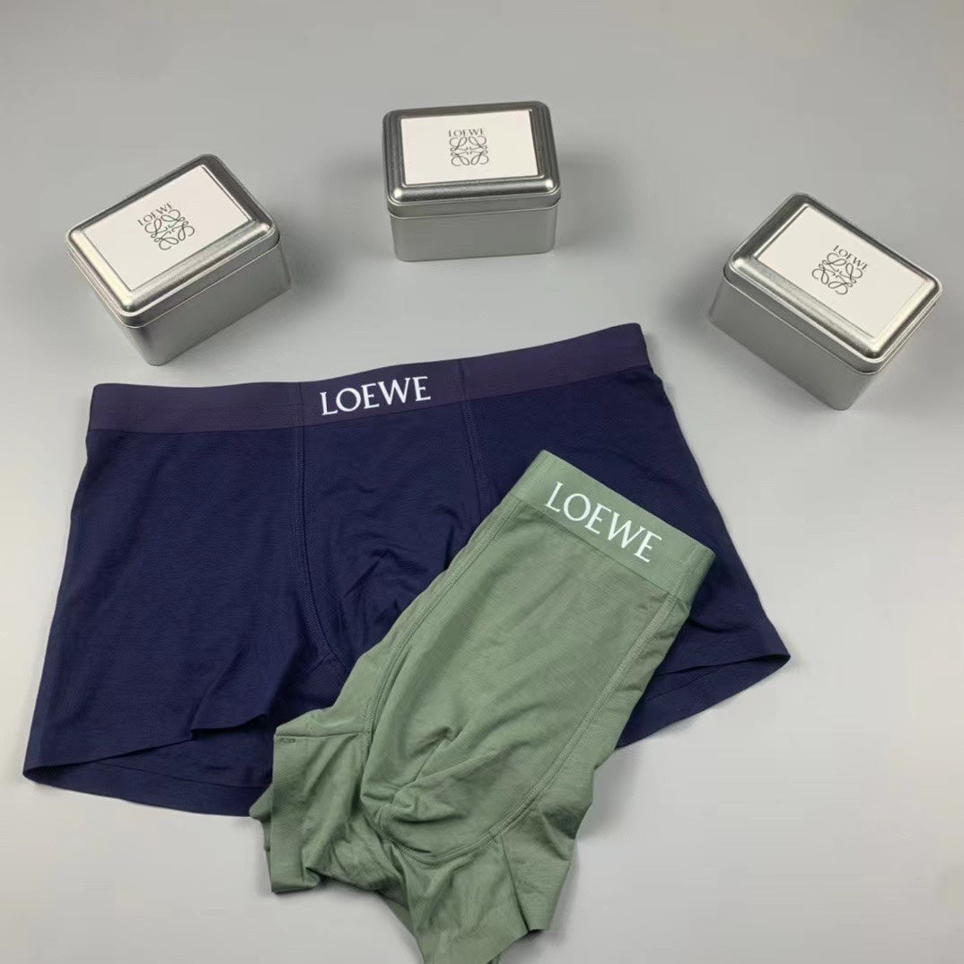 Loewe plain lettered waist boxer briefs - view 6