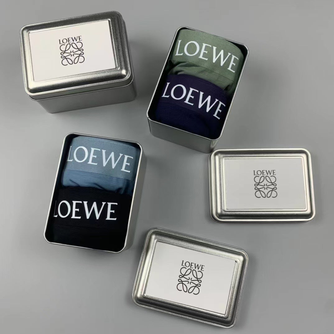 Loewe plain lettered waist boxer briefs - view 9