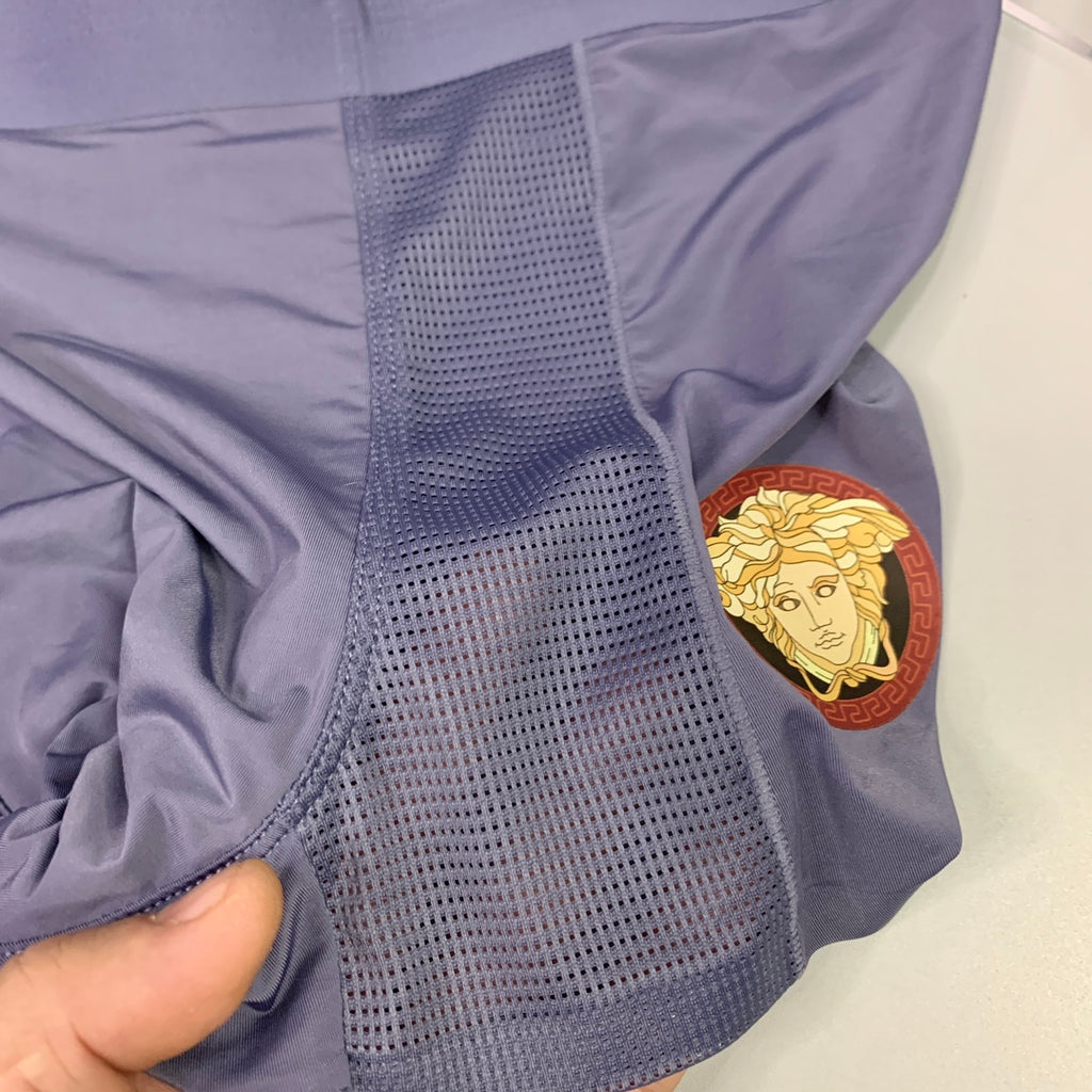 Versace gold side medallion boxer briefs - view 9