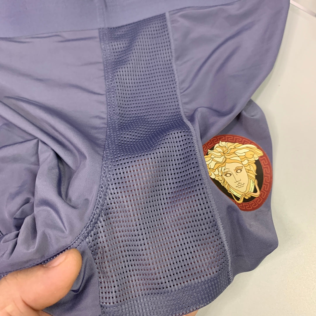 Versace gold side medallion boxer briefs - view 9