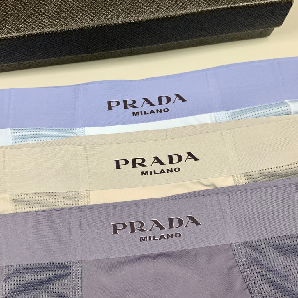 Prada color block waist boxer briefs - view 9