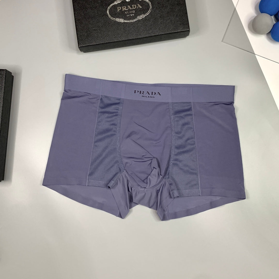 Prada color block waist boxer briefs - view 3