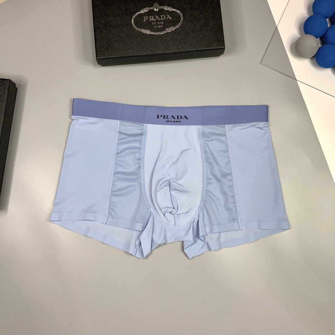 Prada color block waist boxer briefs - view 4