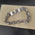 Chrome Hearts Half-Flower Plaque Bracelet - album image 1