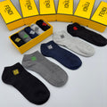 Fendi small colored ff ankle socks - view 1