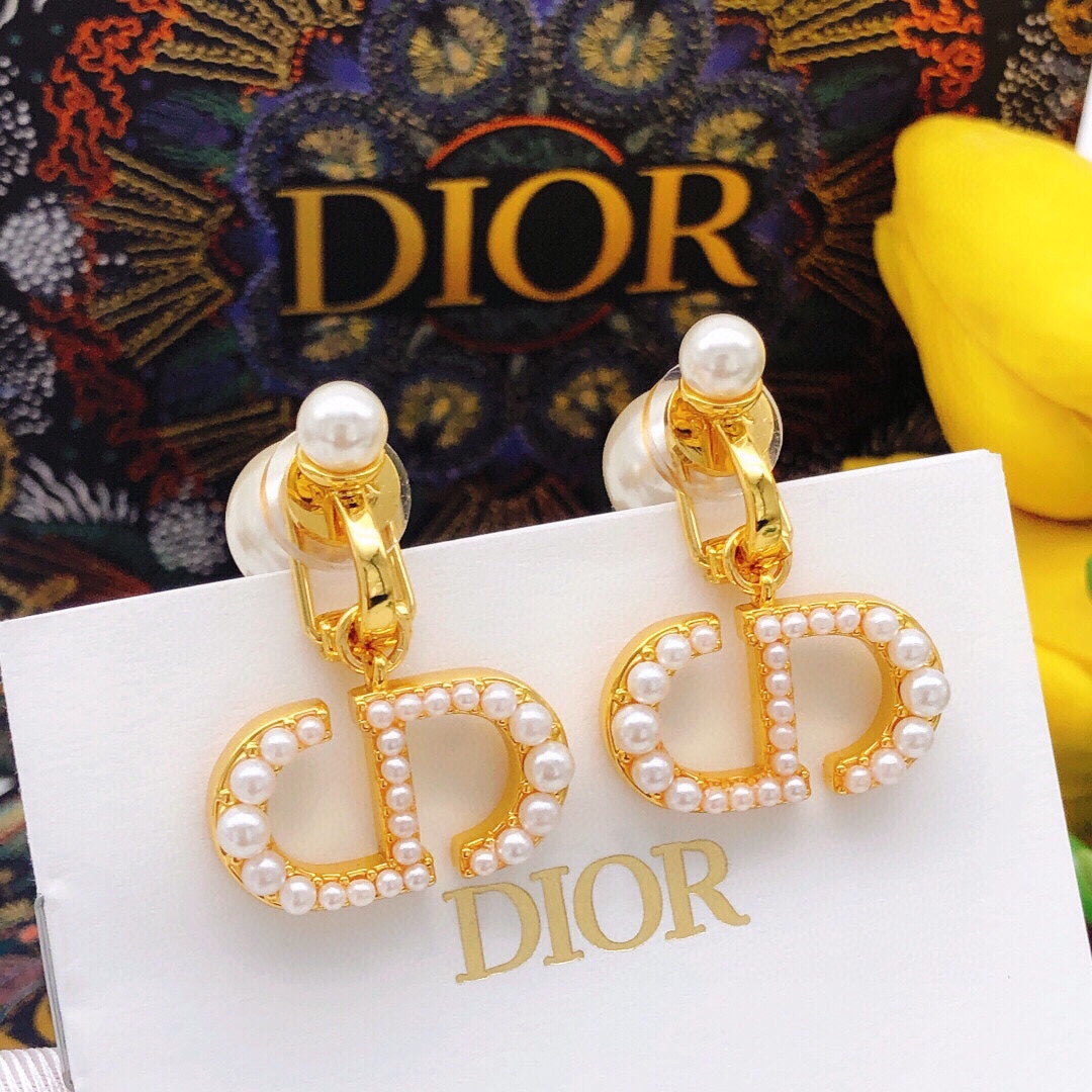 Dior Open Heart Pearl-Look Earrings - product image 8