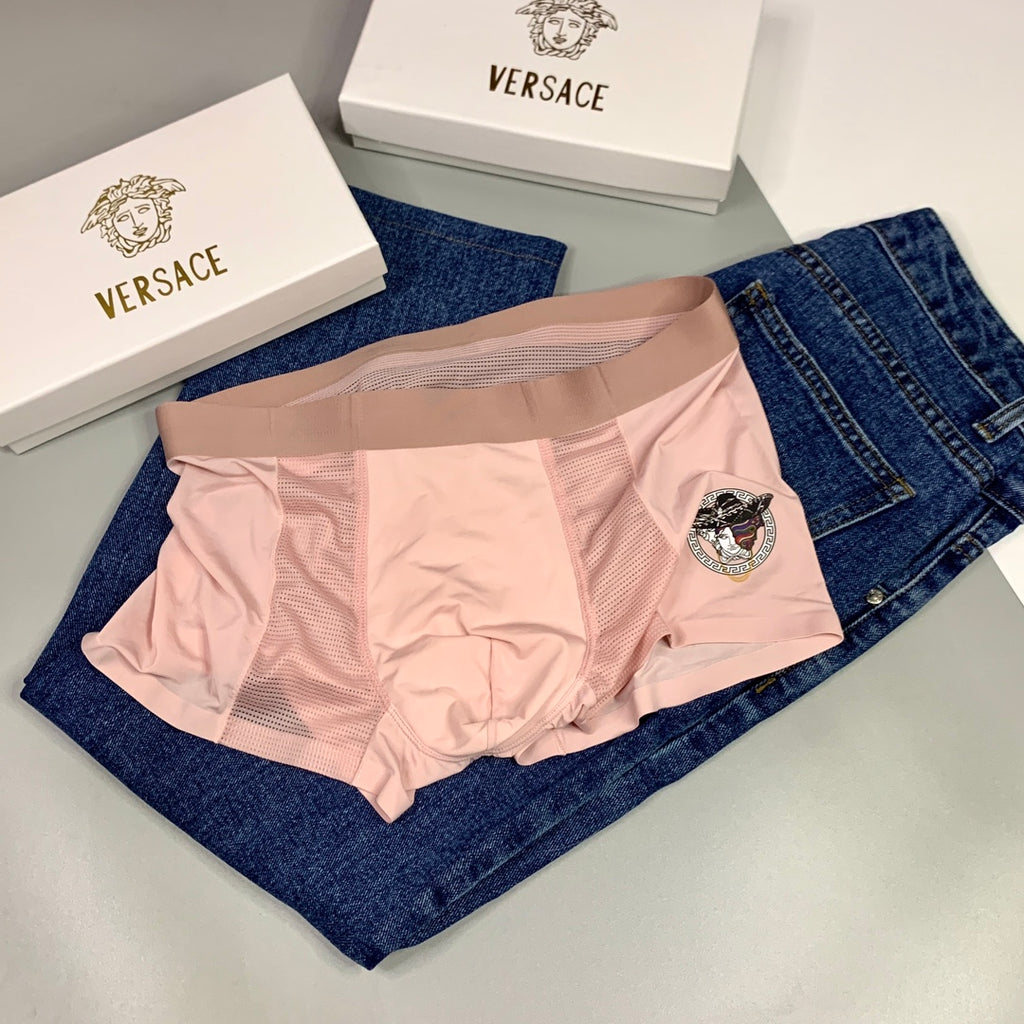 Versace small metallic medusa boxer briefs - view 4