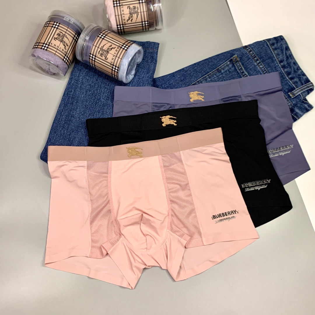Burberry gold knight pastels boxer briefs - view 2