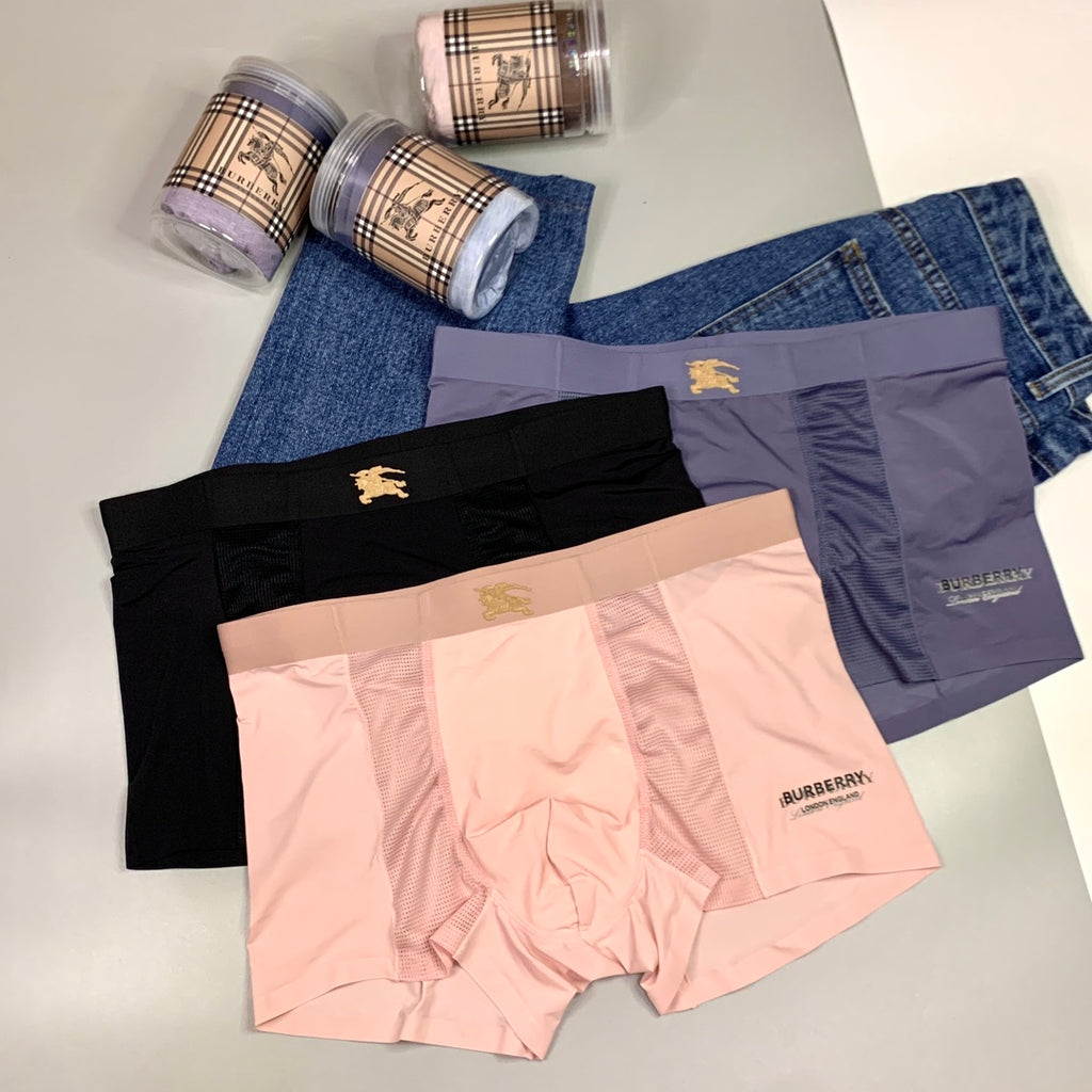 Burberry gold knight pastels boxer briefs - view 1