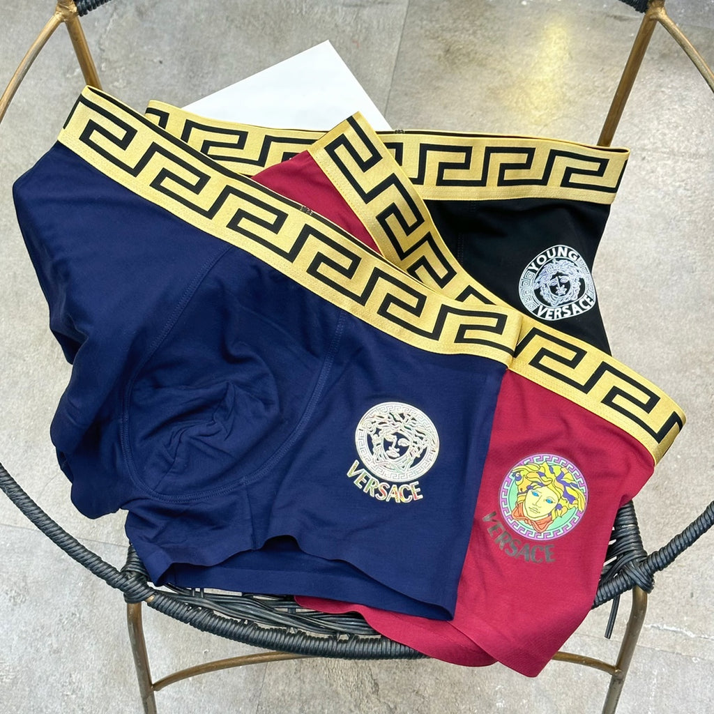 Versace bright medusa circle boxer briefs - view 1