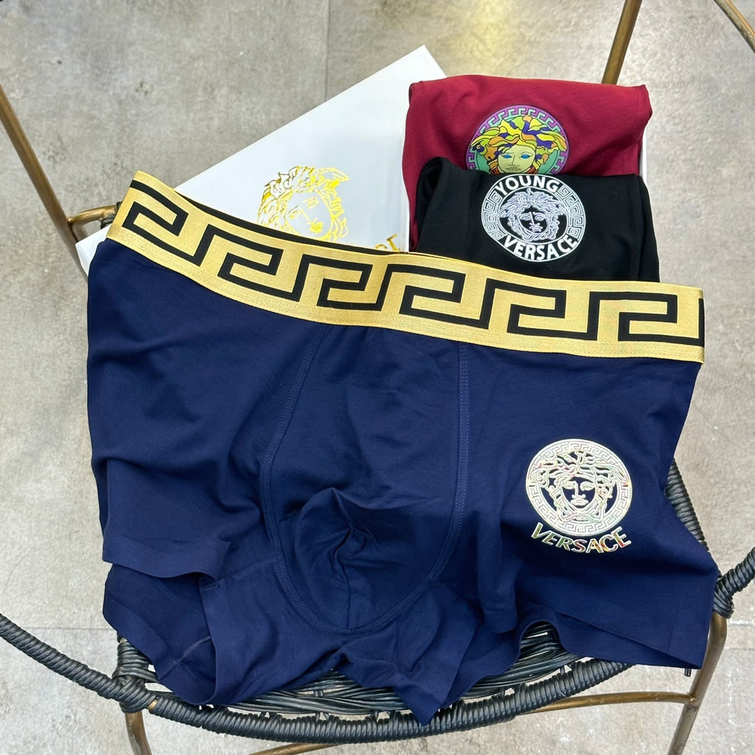 Versace bright medusa circle boxer briefs - view 6