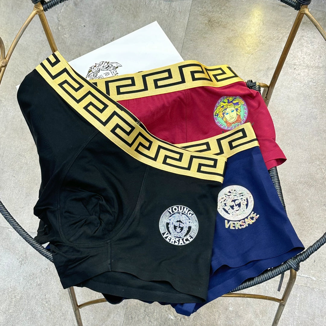 Versace bright medusa circle boxer briefs - view 2
