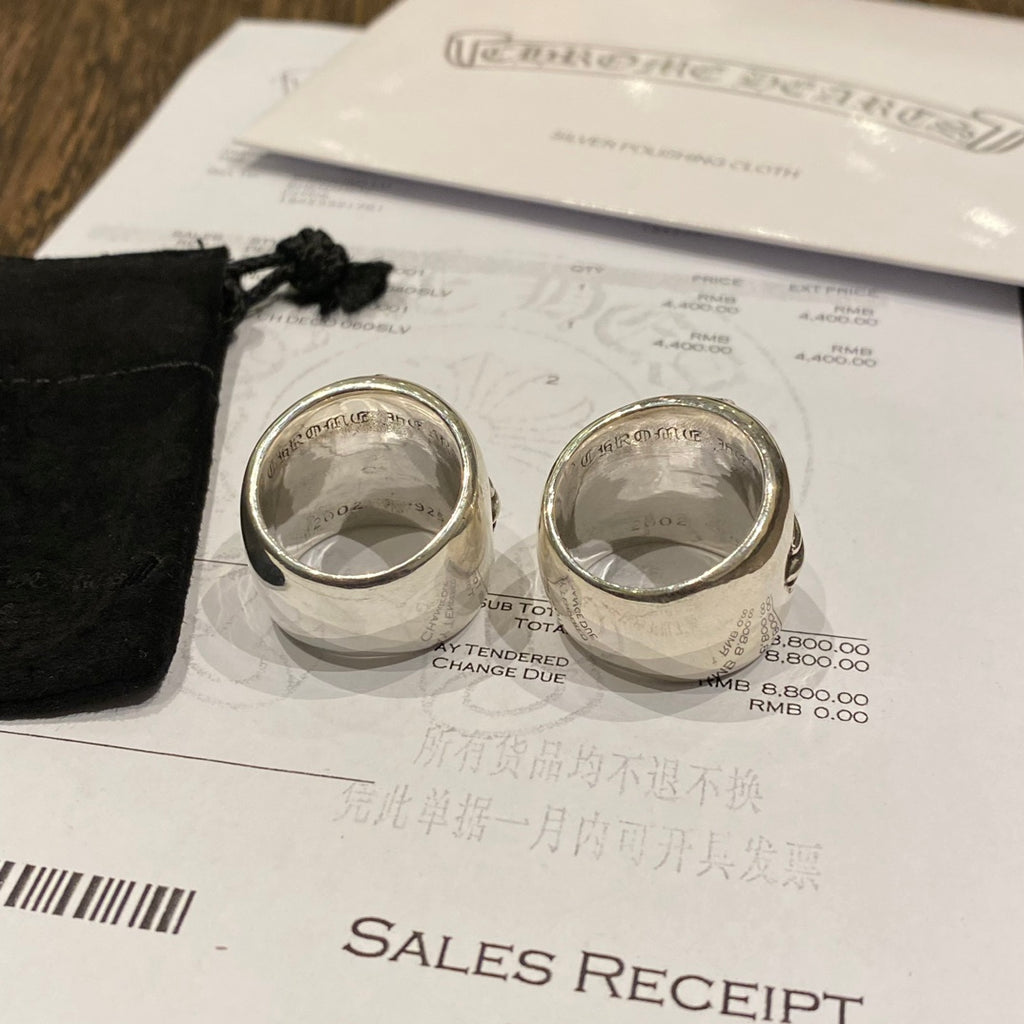 Chrome Hearts Oval Vine Relief Ring - album image 3