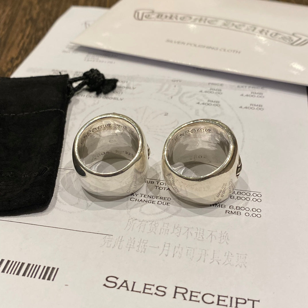 Chrome Hearts Oval Vine Relief Ring - album image 3