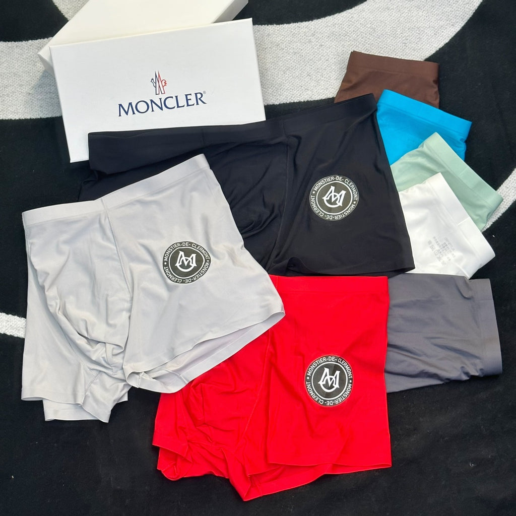 Moncler round badge color assortment boxer briefs - view 5