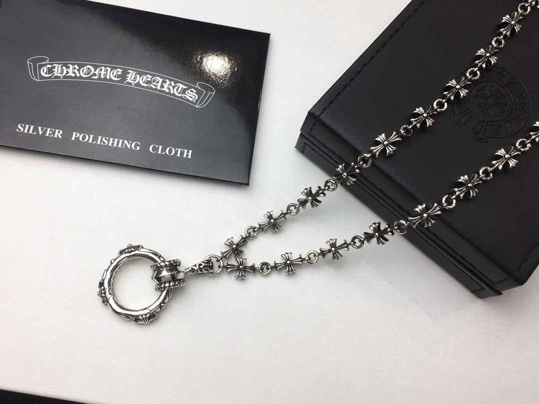 Chrome Hearts Cross Pendant Chain Necklace - album image 4