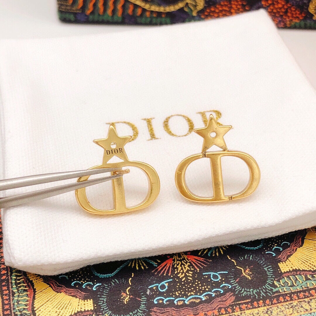 Dior Star-Top Open CD Earrings - product image 7