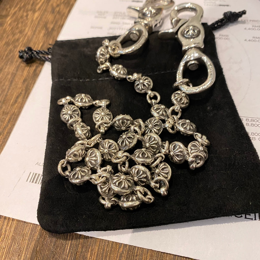 Chrome Hearts Cross Ball Bag Chain - album image 3
